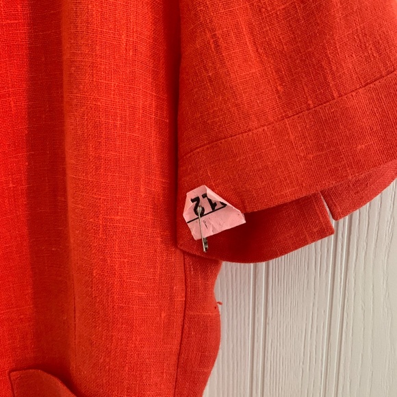 Vintage Summer Blazer, 100% linen, size 8 - Picture 6 of 6